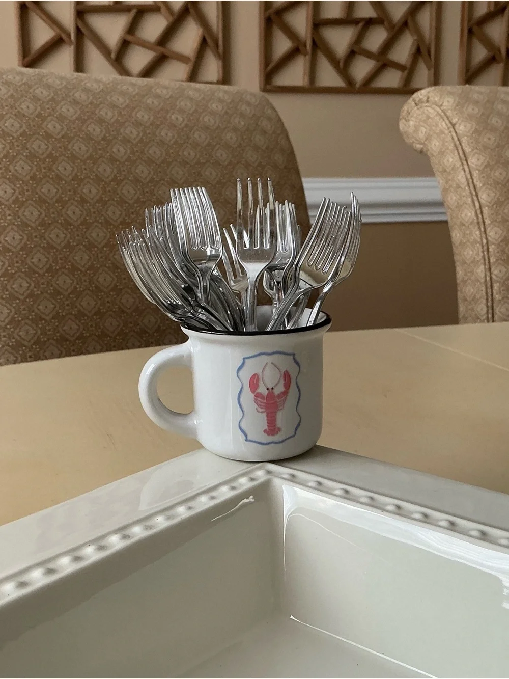 Lobster Seafood Toothpick Holder Platter Decoration + Bonus - 🦞